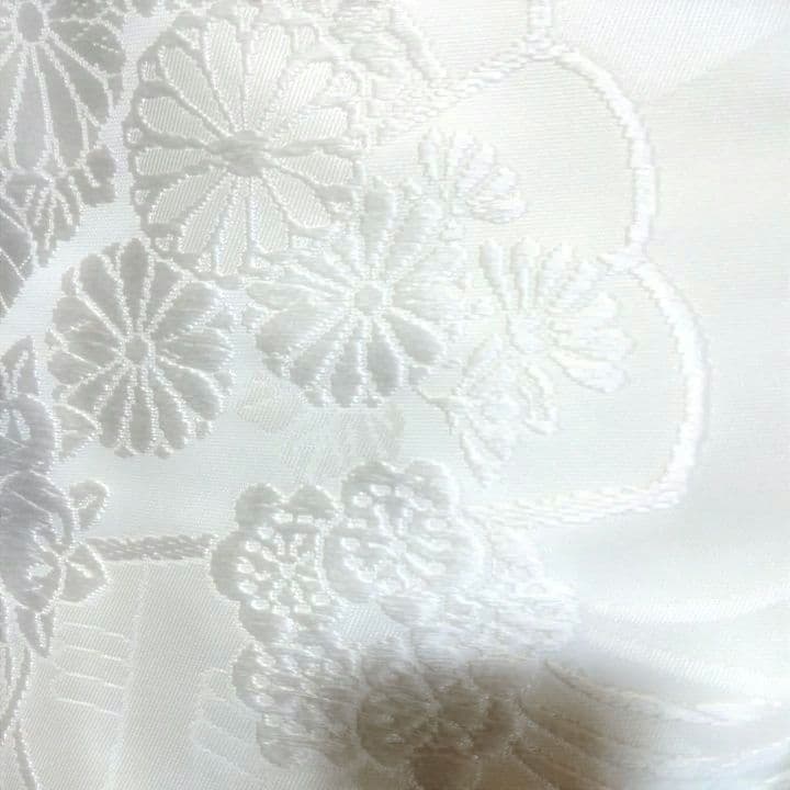 白無垢 打ち掛け御所車に草花Y