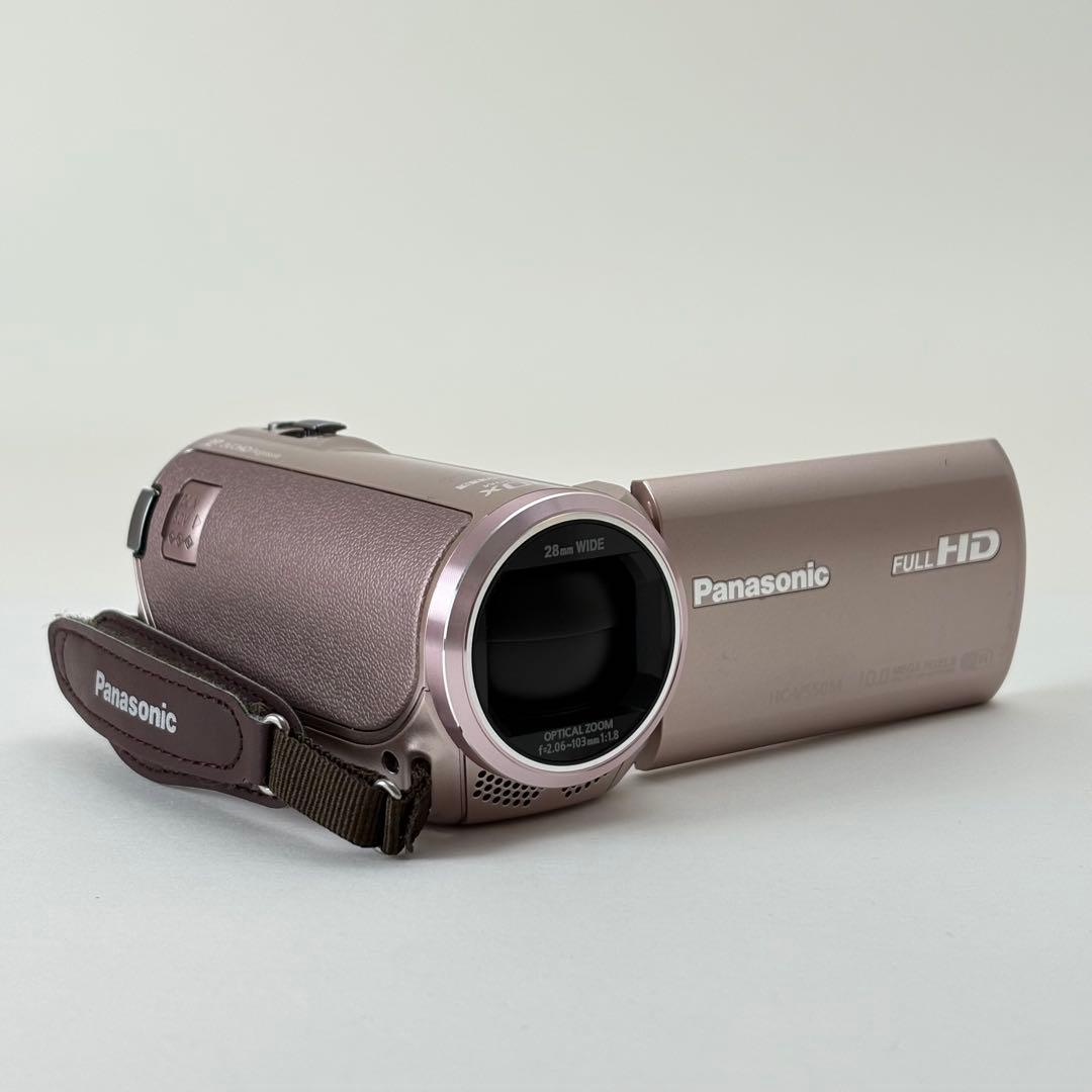 Panasonic ビデオカメラ HC-V550M ピンクゴールド
