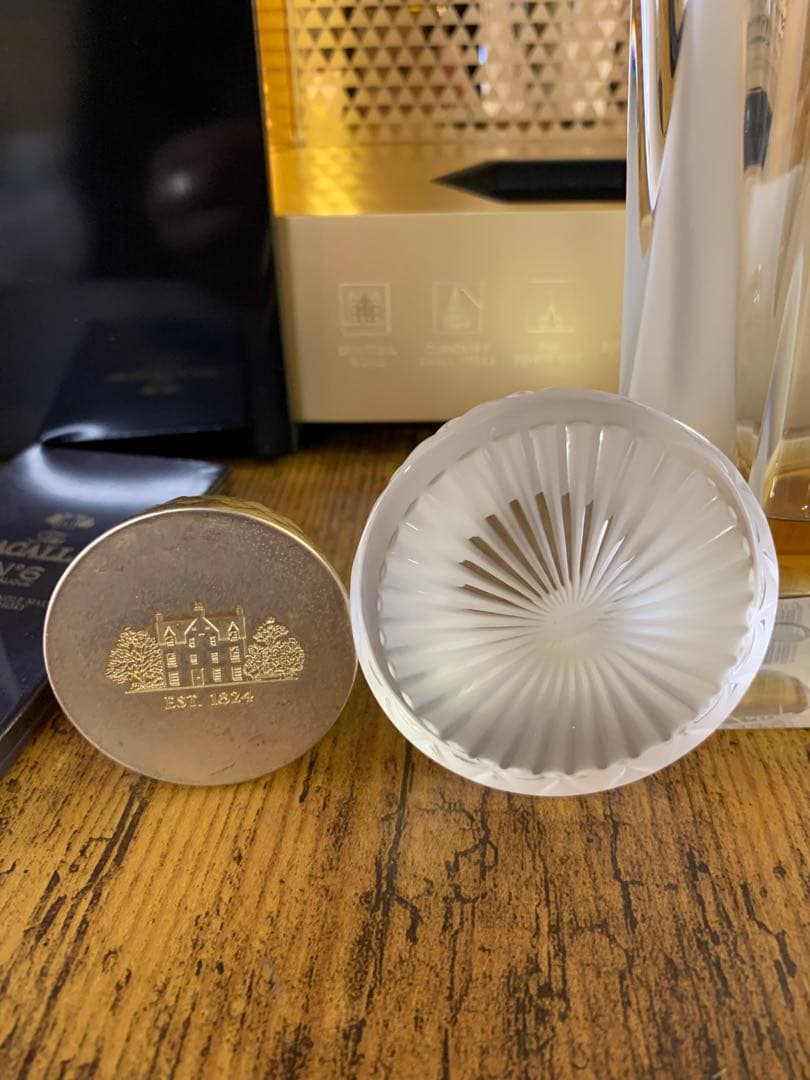 マッカラン Macallan No.6 クリスタル デカンタ 空瓶 コルク付き