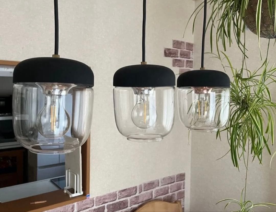 ペンダントライト　VITA ACORN エイコーン　３個セット　エルックス