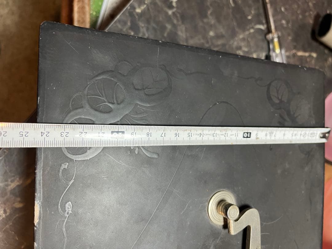 レトロ手提げ金庫、アンティーク手提げ金庫、甲子式手提金庫、KASAI金庫、甲子式