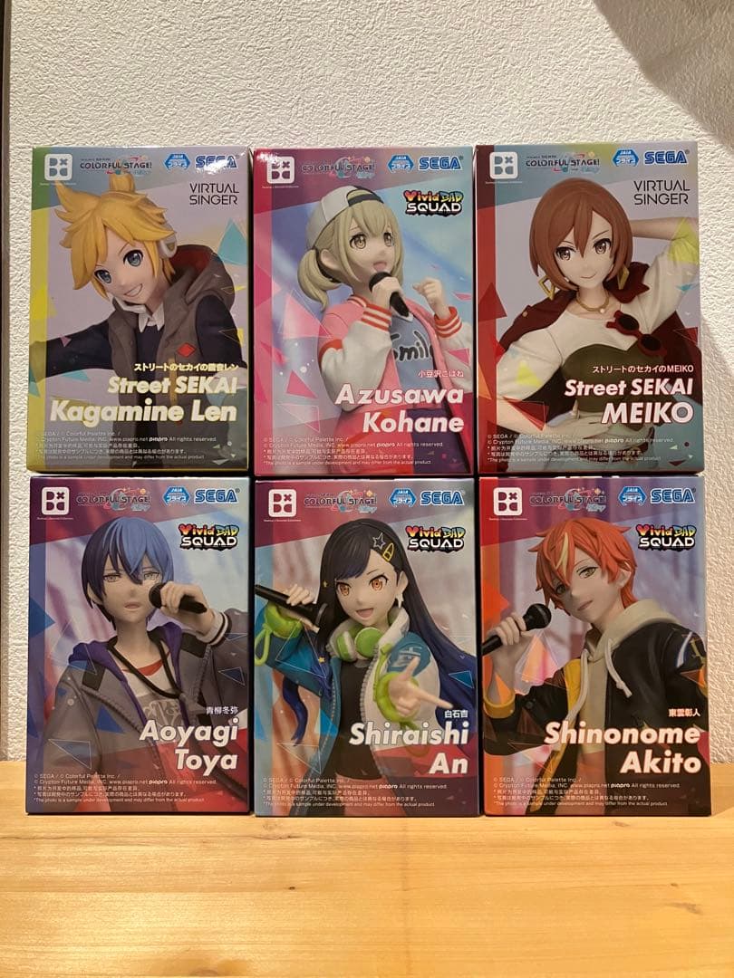 プロセカ　全メンバー26体コンプ＋劇場版ミク2体 フィギュア セット売り