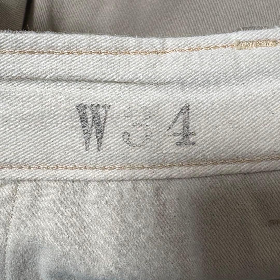 TCB jeans ステイゴールドチノ 41カーキ 34 ミリタリートラウザー