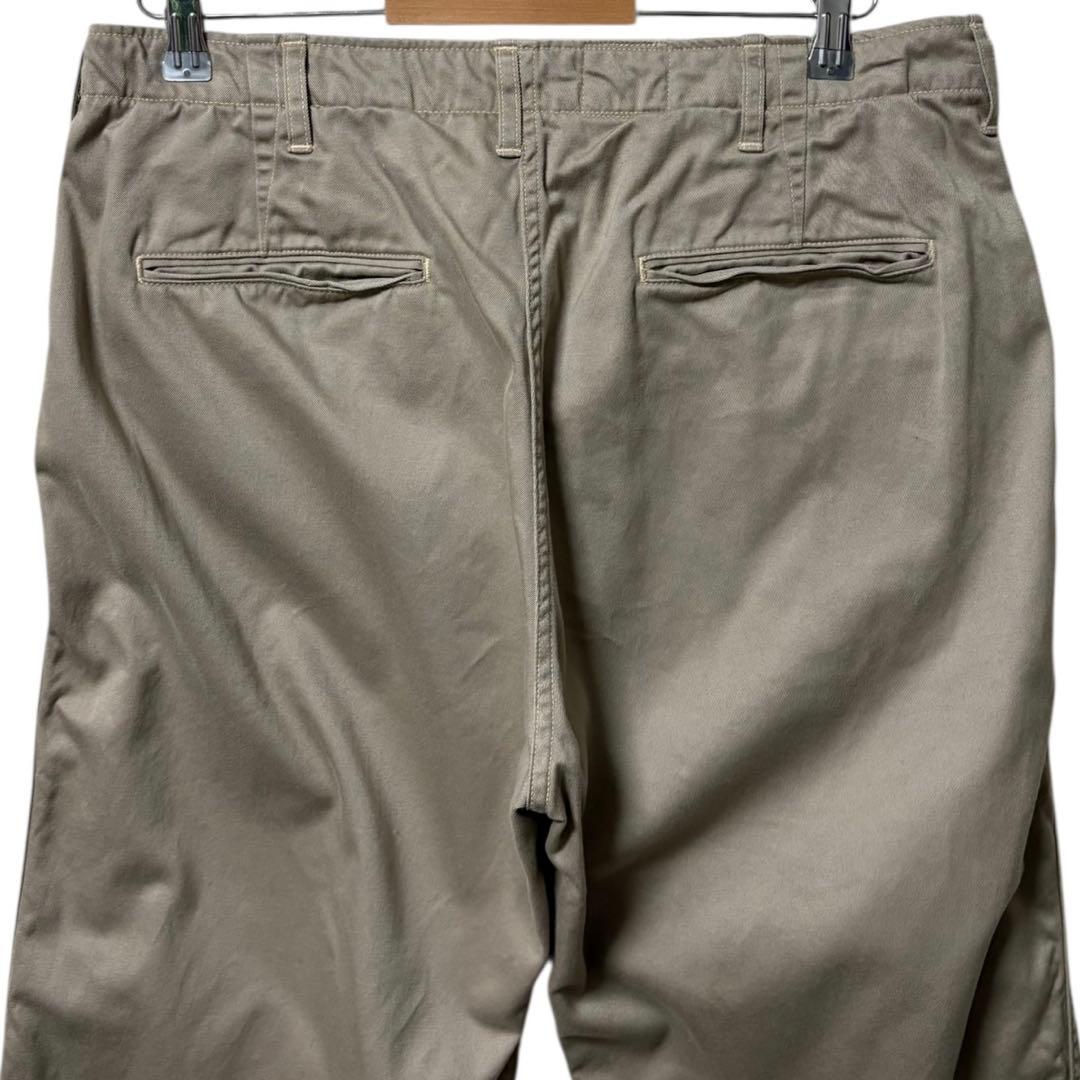 TCB jeans ステイゴールドチノ 41カーキ 34 ミリタリートラウザー