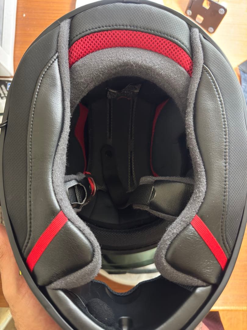 SHOEI X-15 ブラック とCardo Freecom 4X（付属品多数)