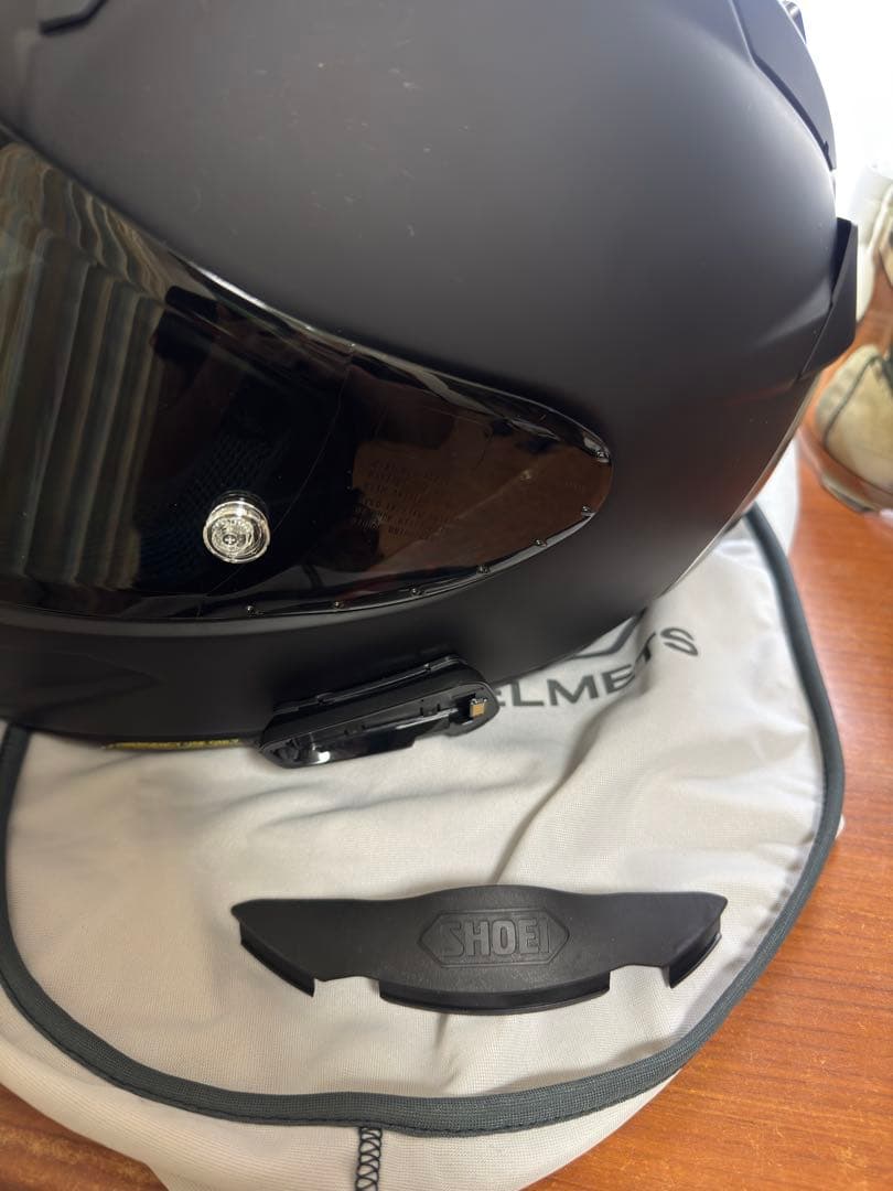 SHOEI X-15 ブラック とCardo Freecom 4X（付属品多数)