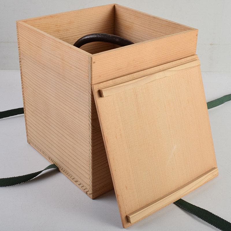 煎茶道具　釜師　菊池政光作　鉄瓶　共箱　D　R9449H