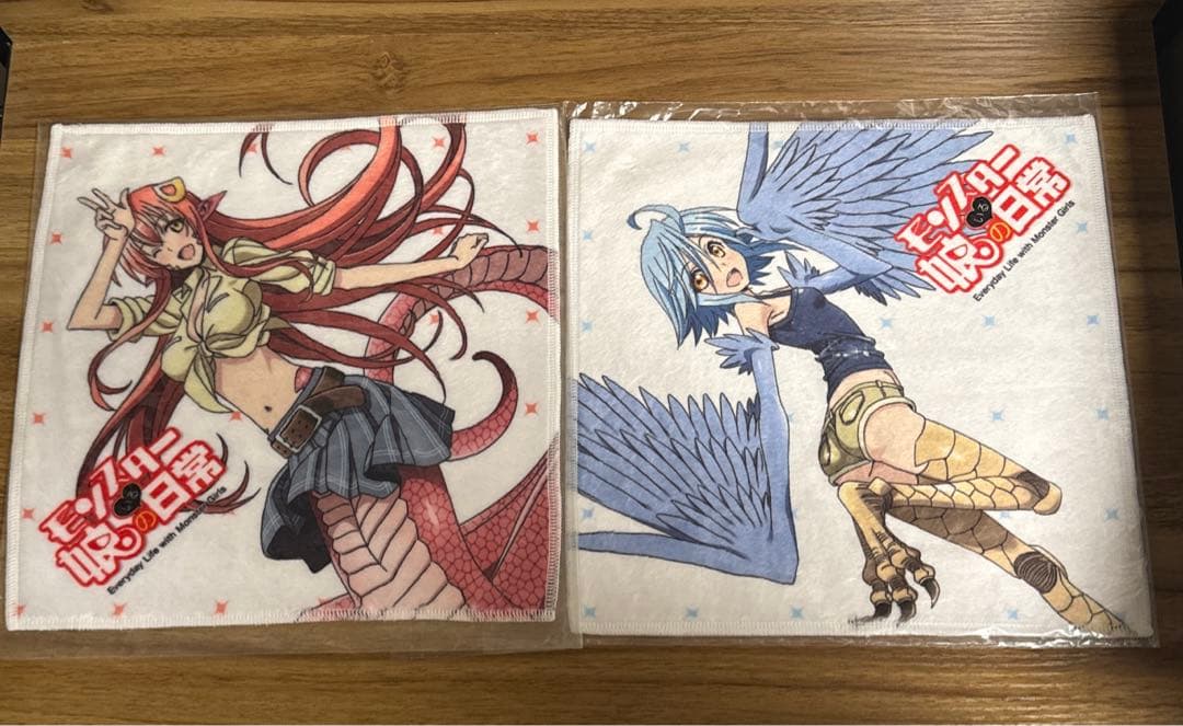 モンスター娘のいる日常 セブンネット特典 もふもふミニタオル 全種セット