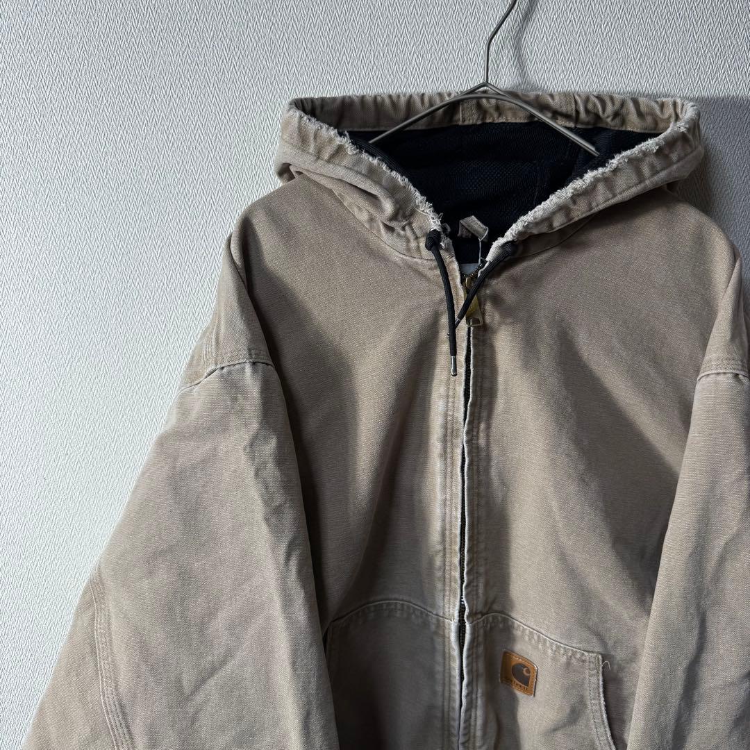 だ*み様 雰囲気抜群 Carhartt ワンポイント アクティブジャケット ビッ