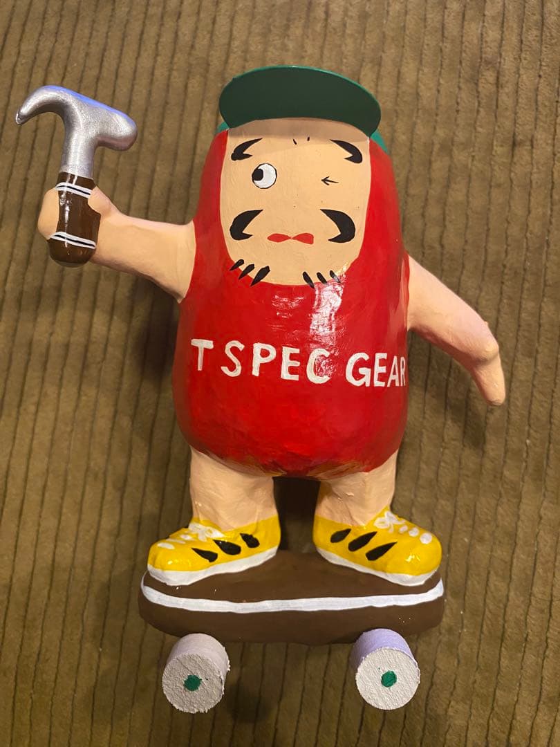 スケボーだるま