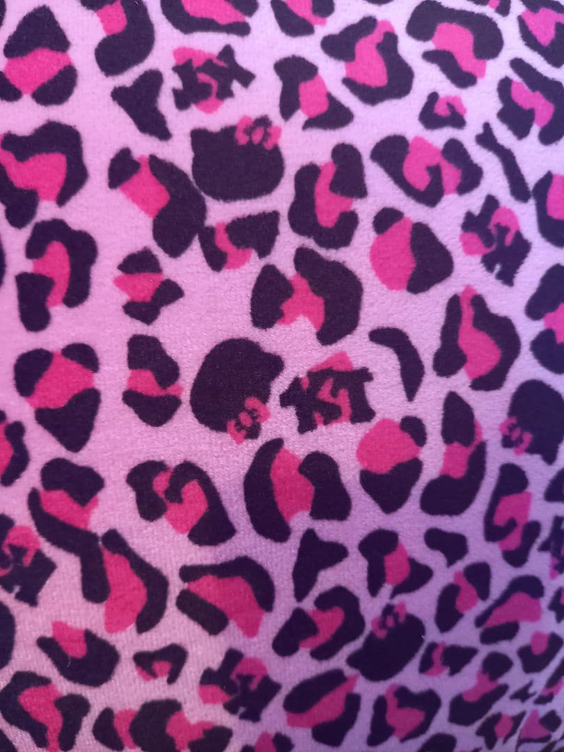 希少☆　ハローキティ　2008年　ヒョウ柄　ピンク　ぬいぐるみ　特大　2L　新品