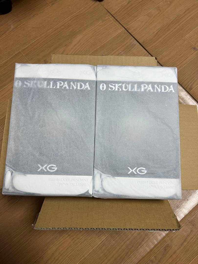 SKULLPANDA × XG ぬいぐるみペンダント POPMART 2個セット