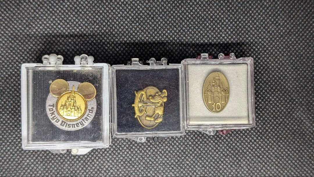 TDL 関係者 キャッスル・勤続1年10年 キャスト ピン セット