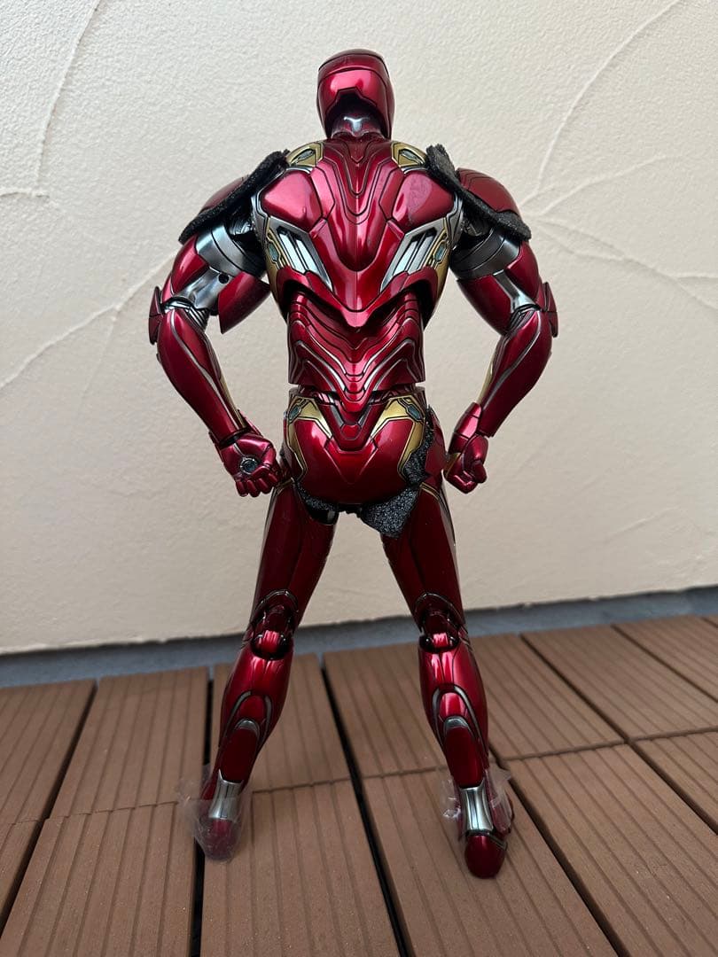 アイアンマンフィギュア 可動式 赤金 約30cm