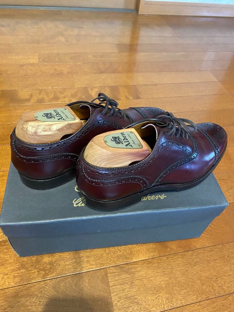 Alden オールデン 908 バーガンディ カーフ 6ハーフ 6.5 中古美品