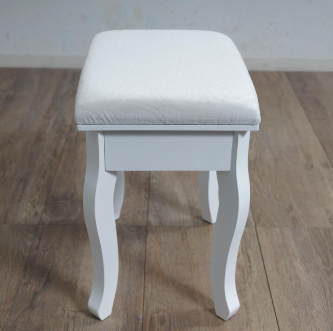 【新品・未使用】　ヨーロピアン調　猫脚　ドレッサー＆チェアー　セット