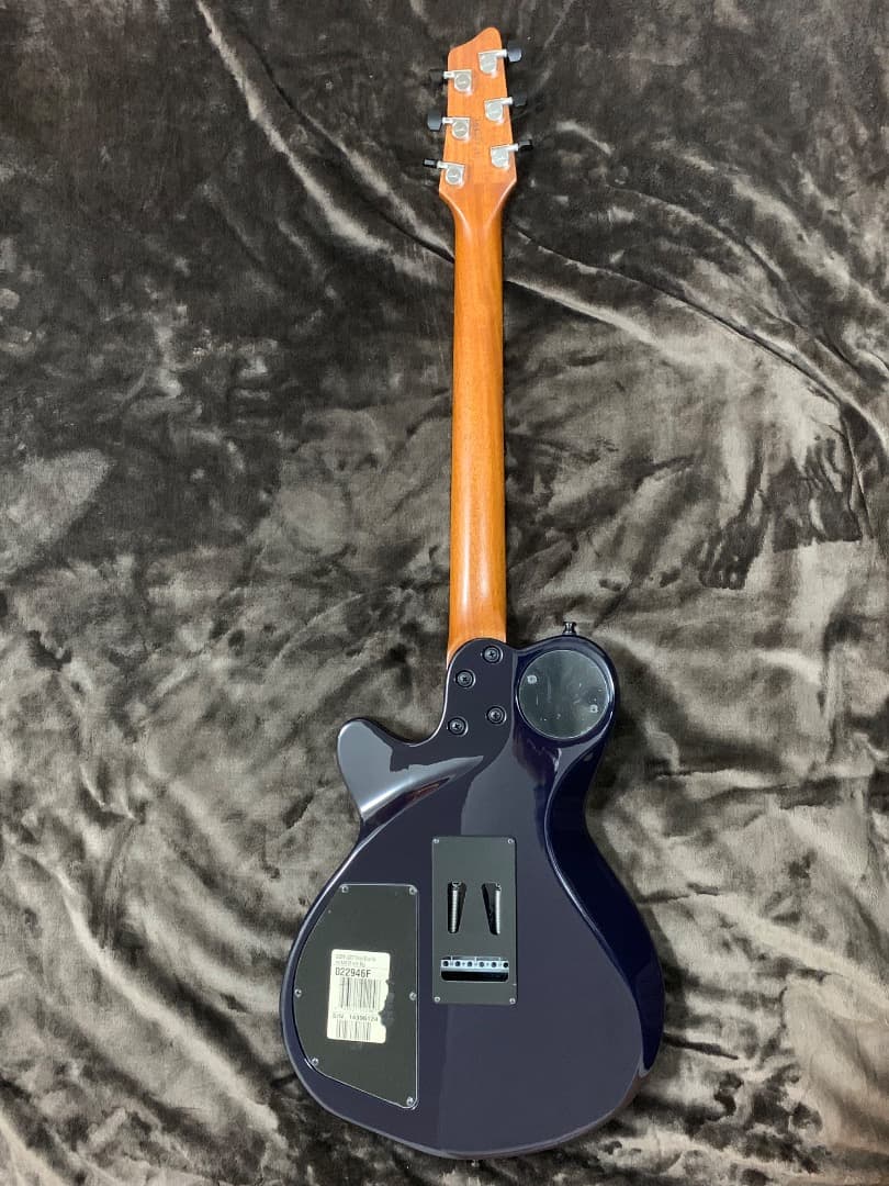 ギター GODIN LGXT Trans Blue Flame AAA SF