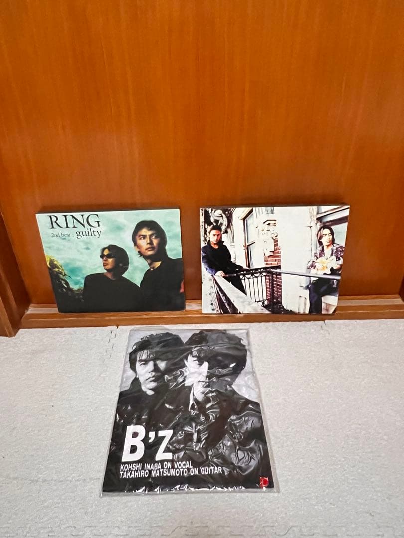 B'z ポスター木製ポスターパネルtシャツセットバラ売り可