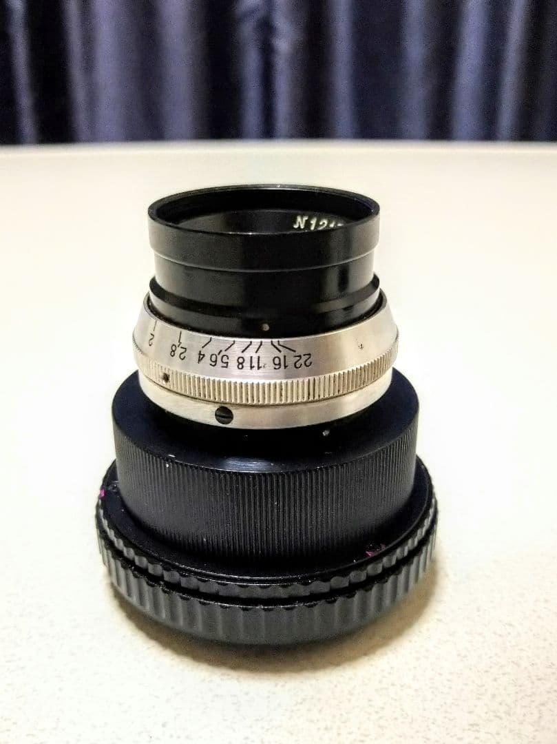 シネレンズ PO3−3M 50mm F2 M42改　フードなしは5千円引き