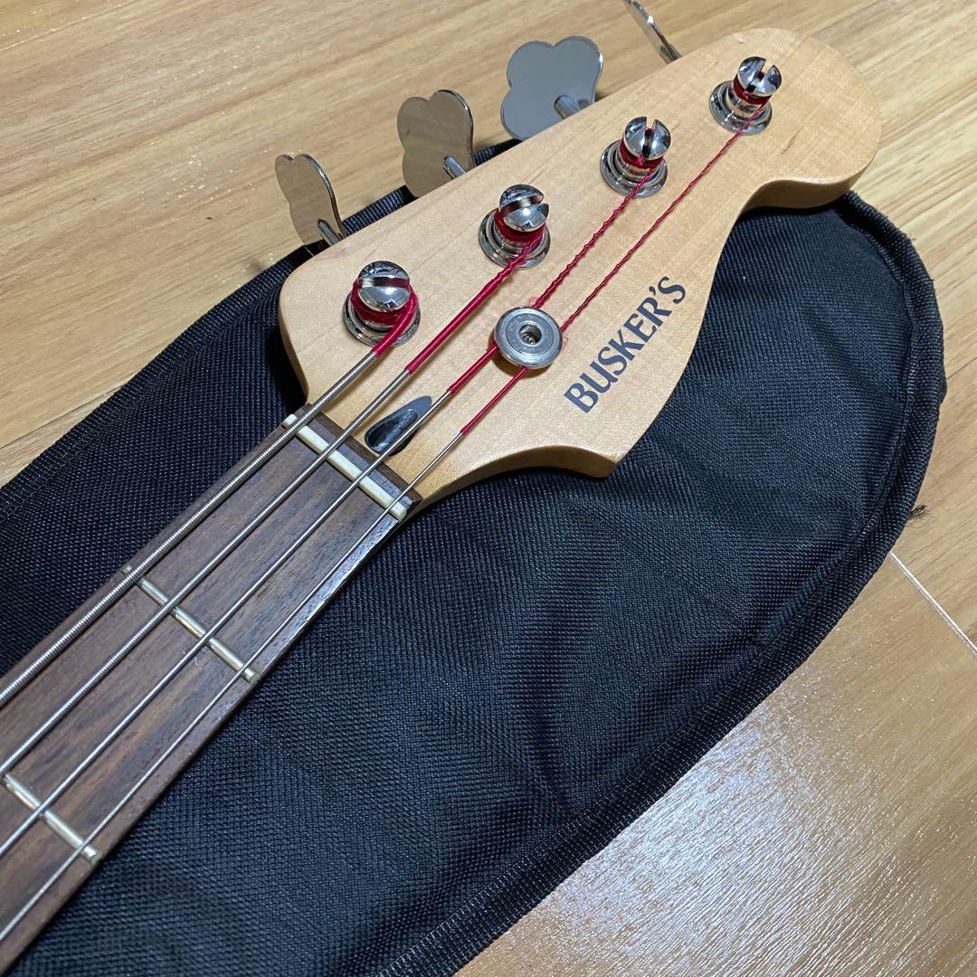 BUSKER'S エレキベース ブルー