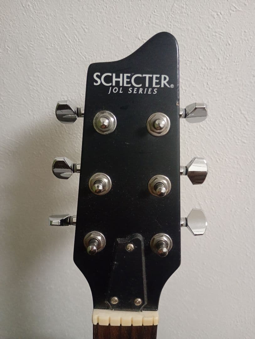 ※ジャンク品　Schecter JOL Series ギター　エレアコ　ブルー