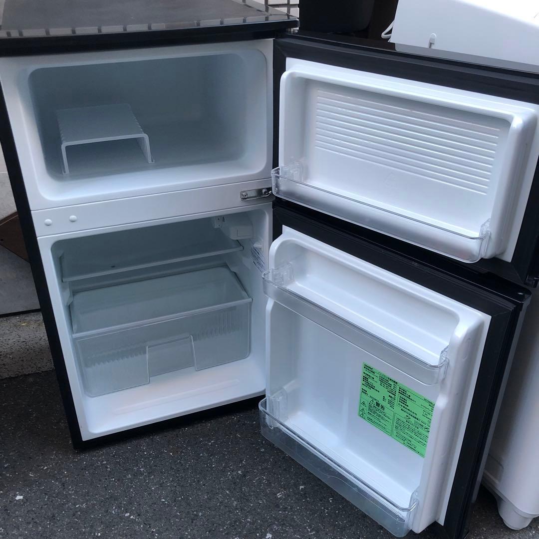 comfee ノンフロン冷蔵庫 RCT90BL(E)