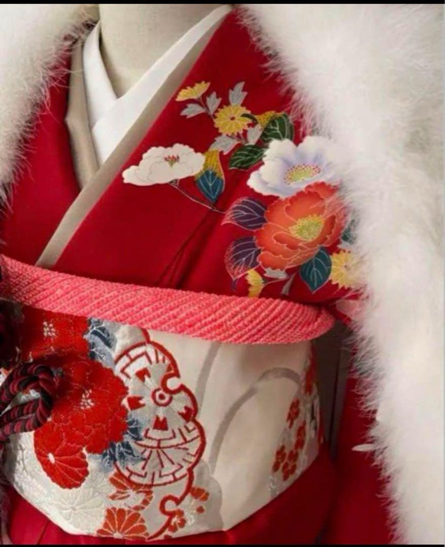 10 成人式　振袖　ふりそで　着物　振り袖フルセット　着付けセット　帯　長襦袢