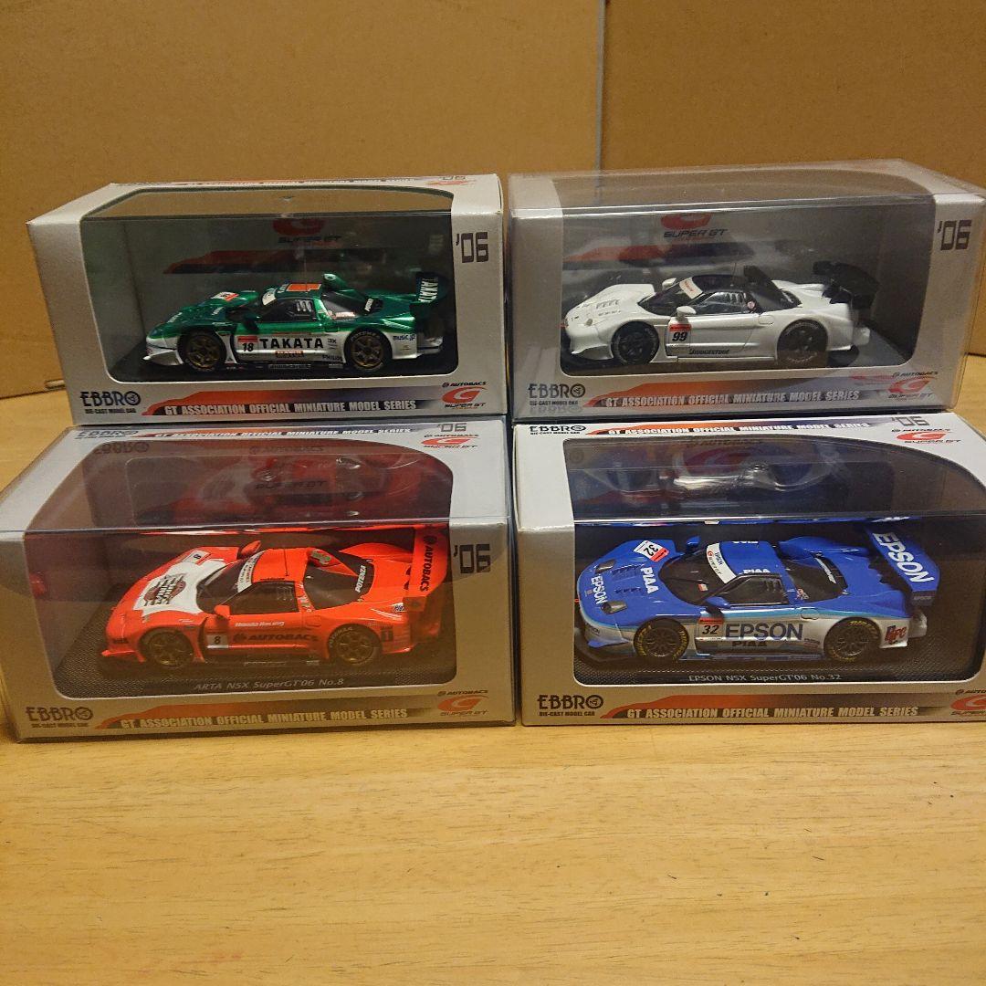 エブロ 1/43 NSX 2006 エプソン/タカタ/ARTA/テストカーセット