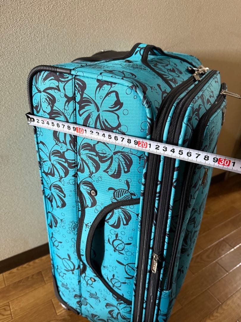 Hawail Spirit 花柄キャリーケース【ベルト付き】