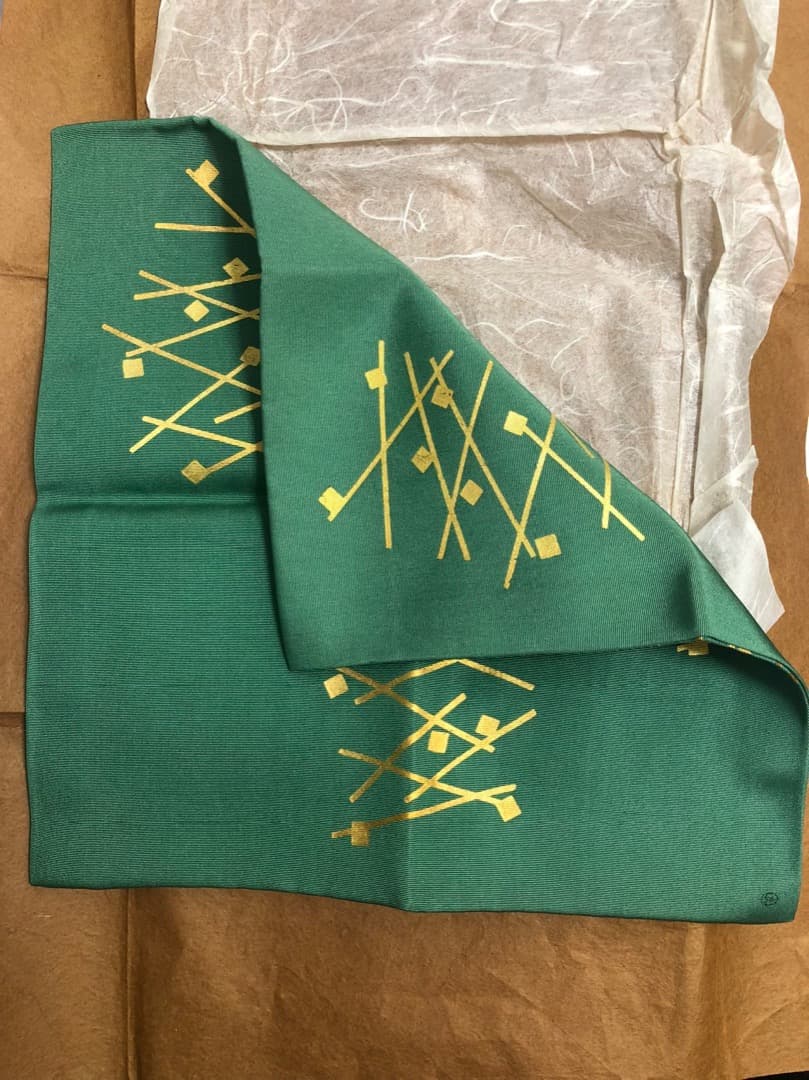 袋師 友湖作 帛紗 袱紗 服紗 茶道具　紙箱