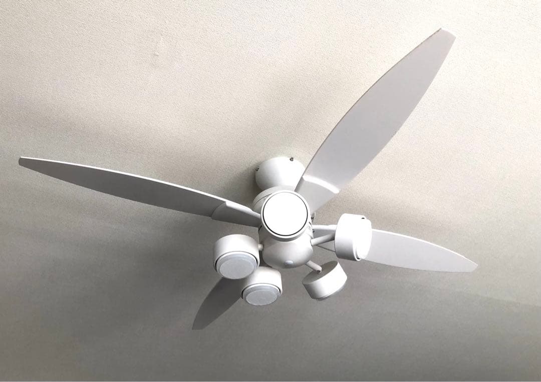 【美品】DAIKO シーリングファン CFS-580W