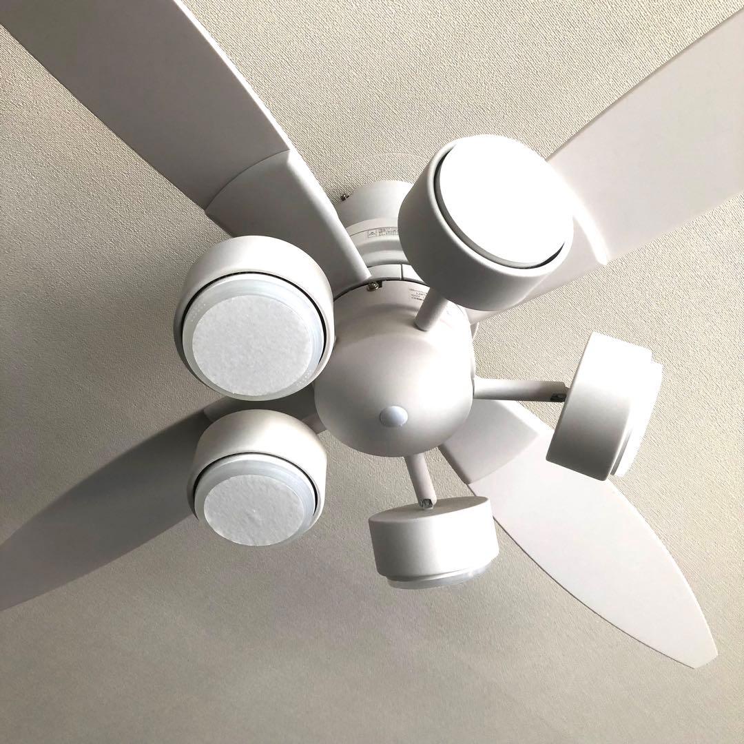 【美品】DAIKO シーリングファン CFS-580W