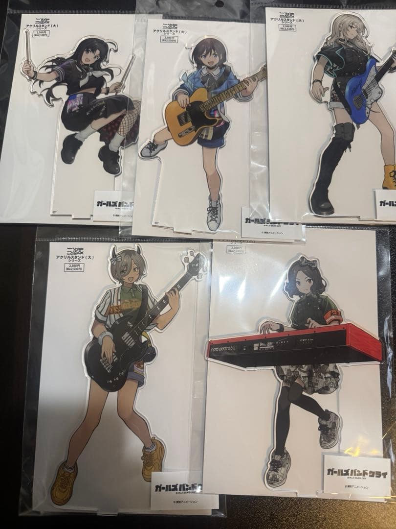 [新品未開封]ガールズバンドクライ アクリルスタンド　運命の華　全5種