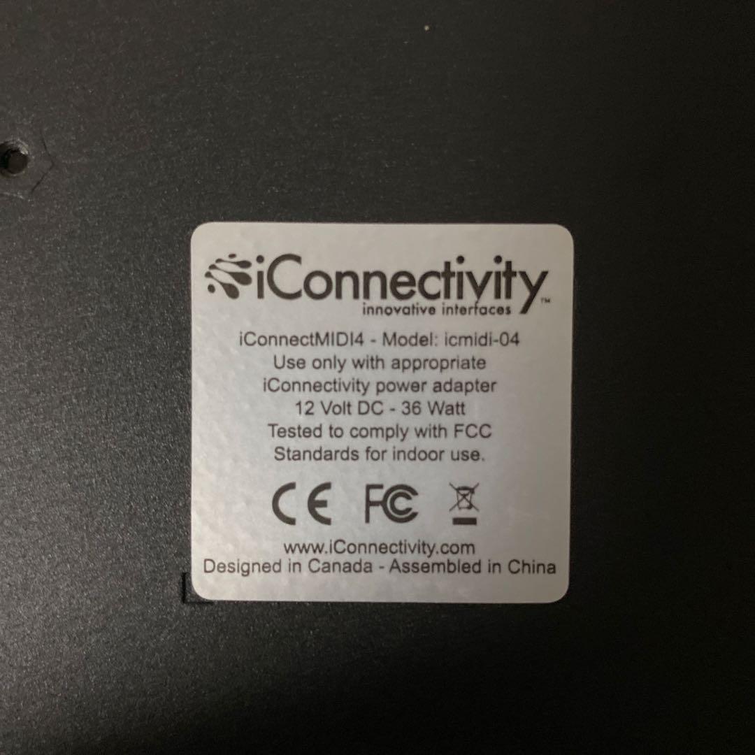 iConnectivity iConnectMIDI4+ インターフェイス