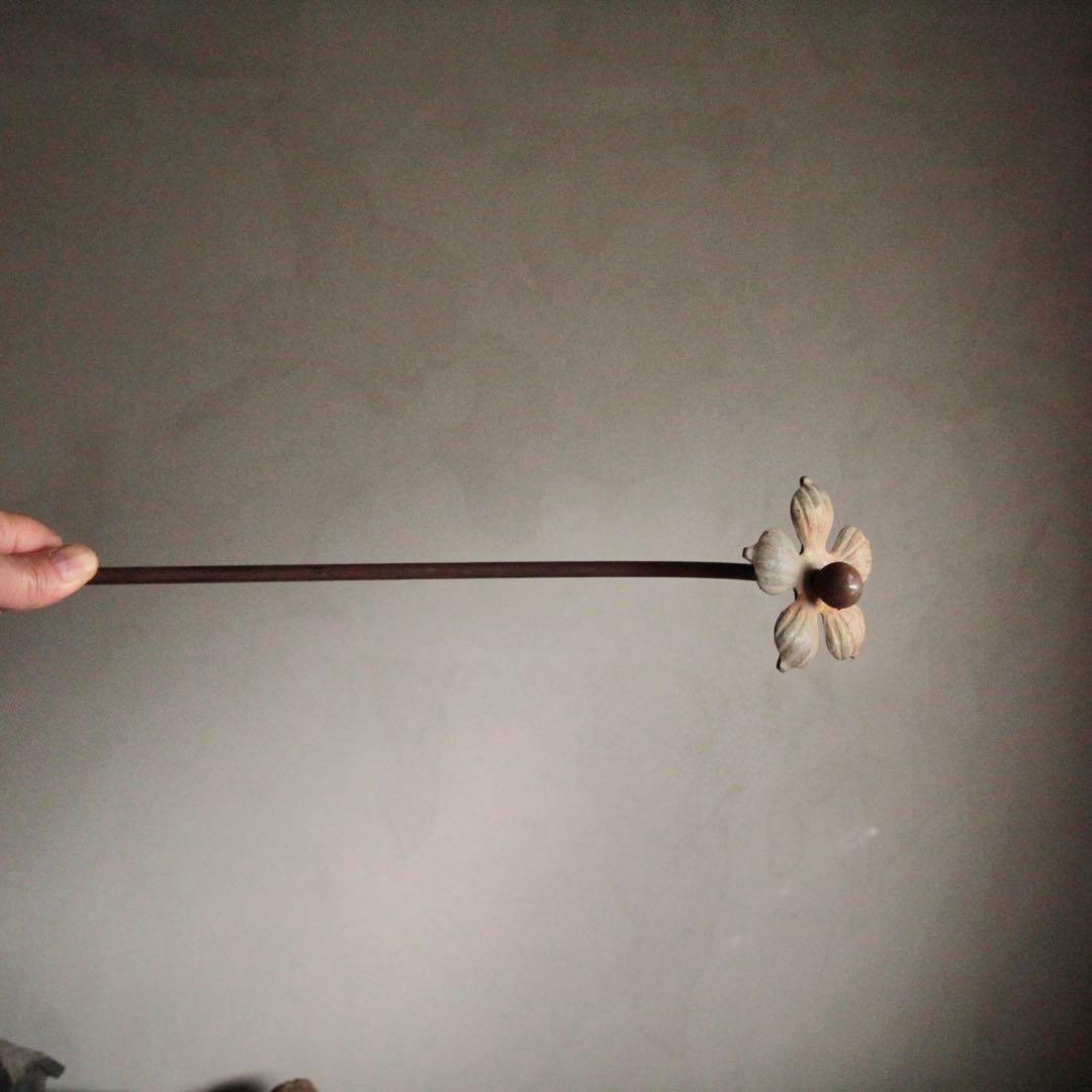 オブジェ 鉄の花 古道具 アンティーク ブロカント