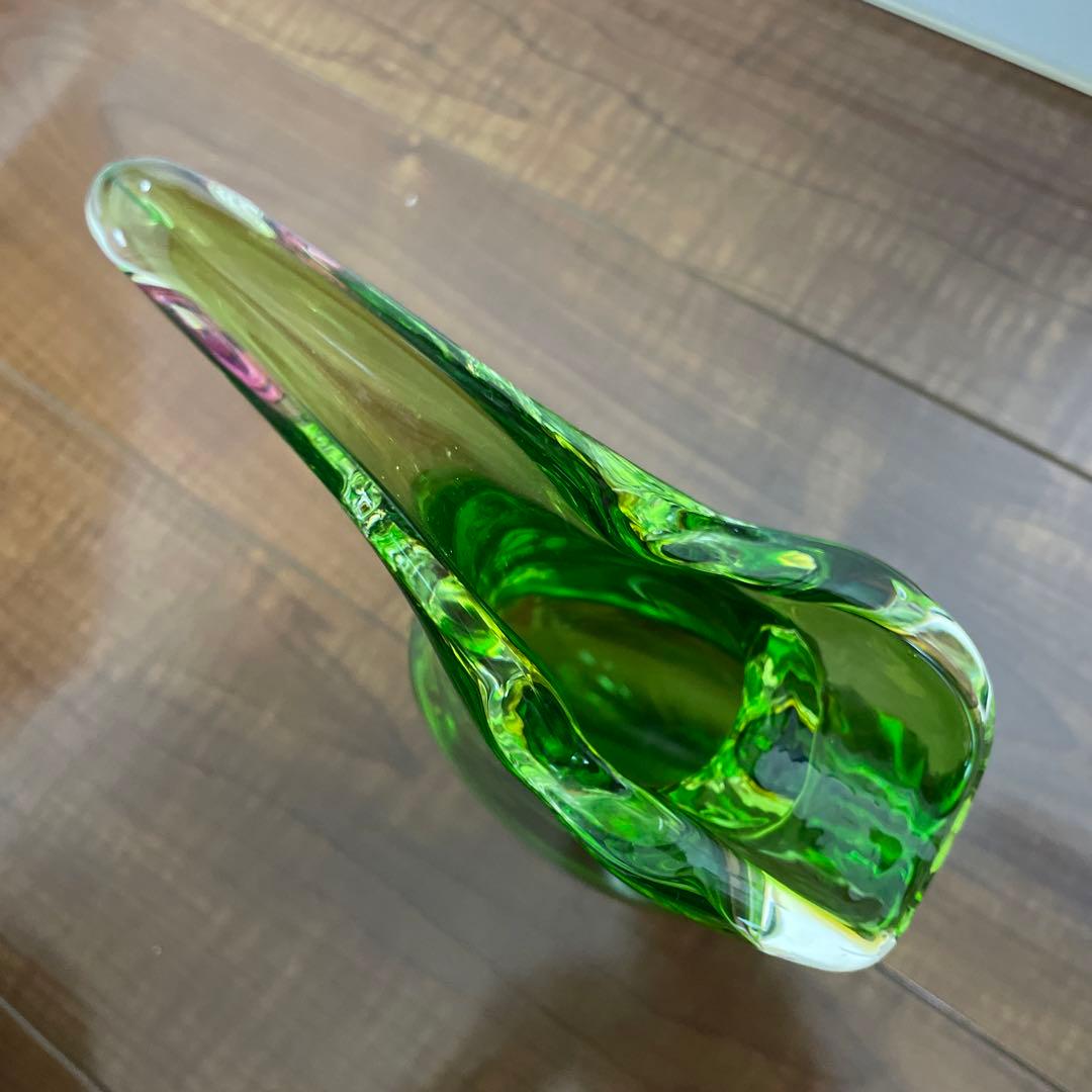 ムラノガラス murano ヴィンテージ 花瓶