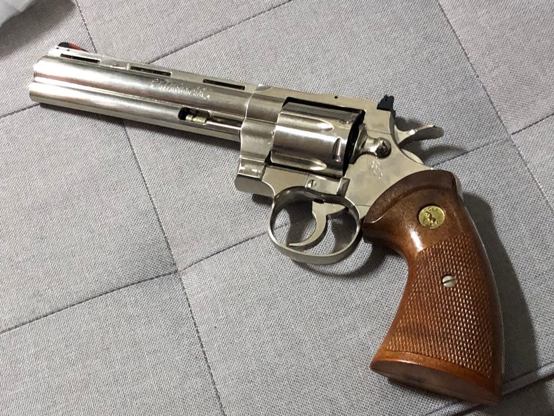 タナカ コルトパイソン ジュピターフィニッシュ モデルガン