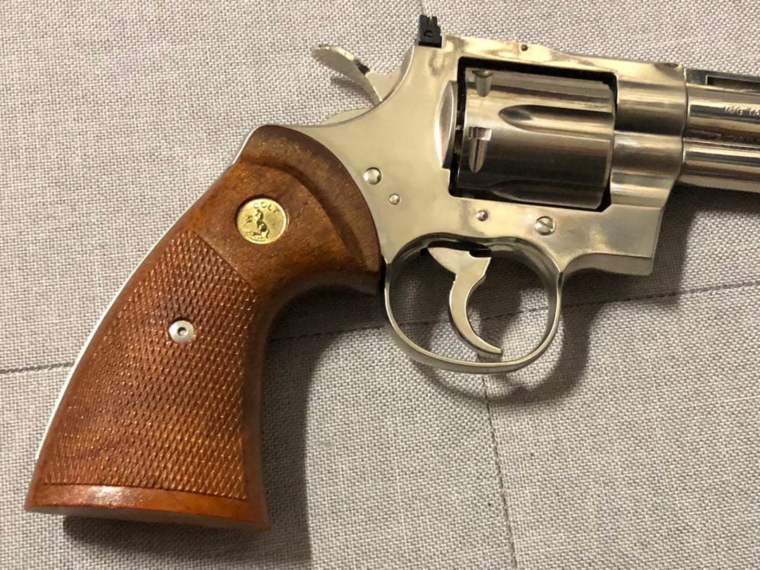 タナカ コルトパイソン ジュピターフィニッシュ モデルガン