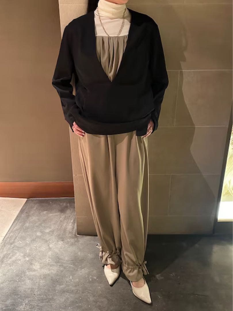 ウ★新品et.UNiVER Practical over blouse set