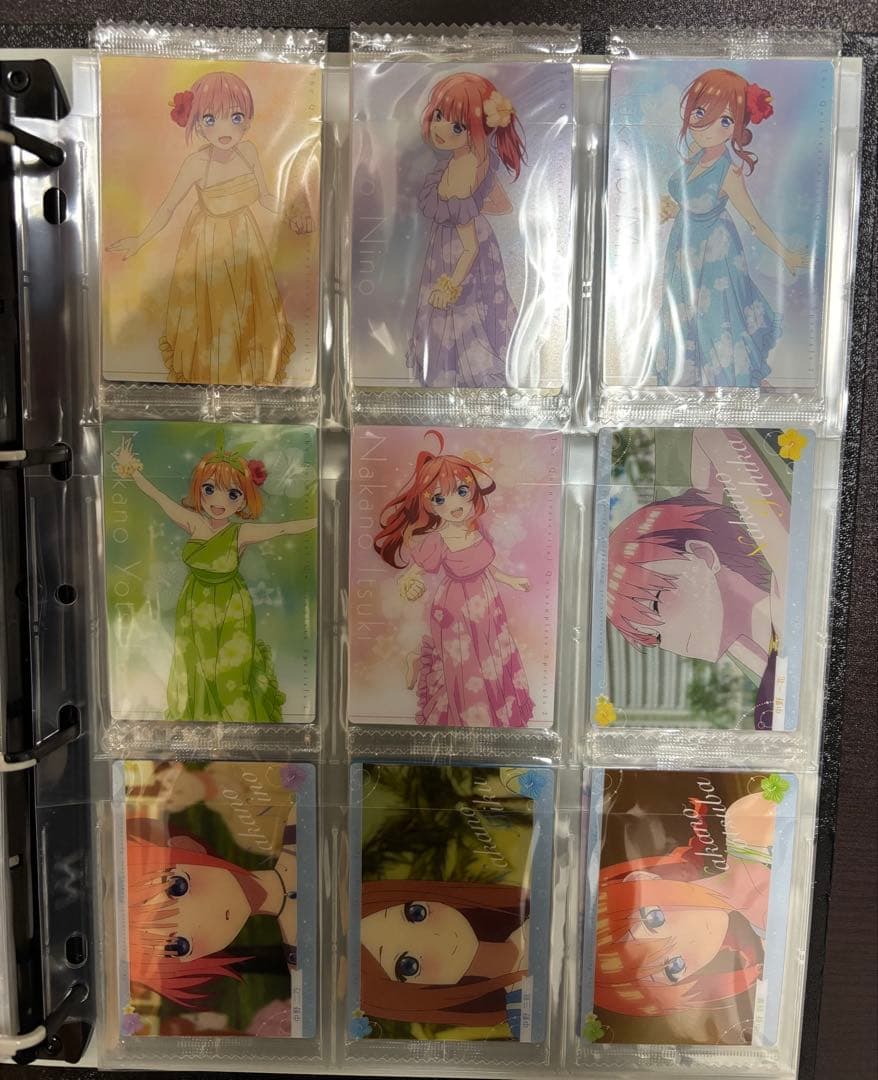 五等分の花嫁　ウエハースカード　現在までのラインナップ全種10弾フルコンプセット