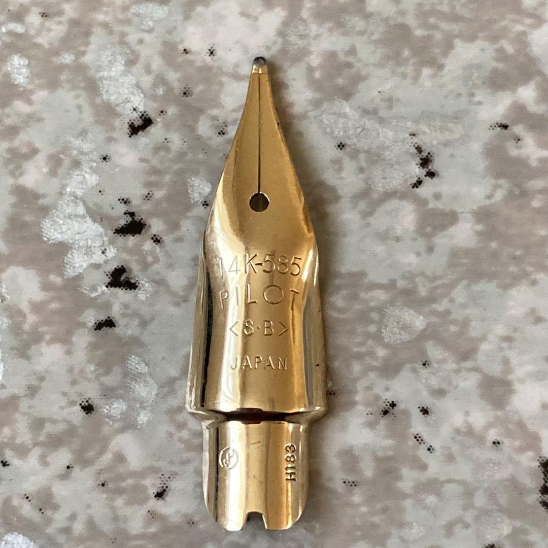 #012 オーバーホール済み 万年筆 パイロット PILOT エラボー 14k
