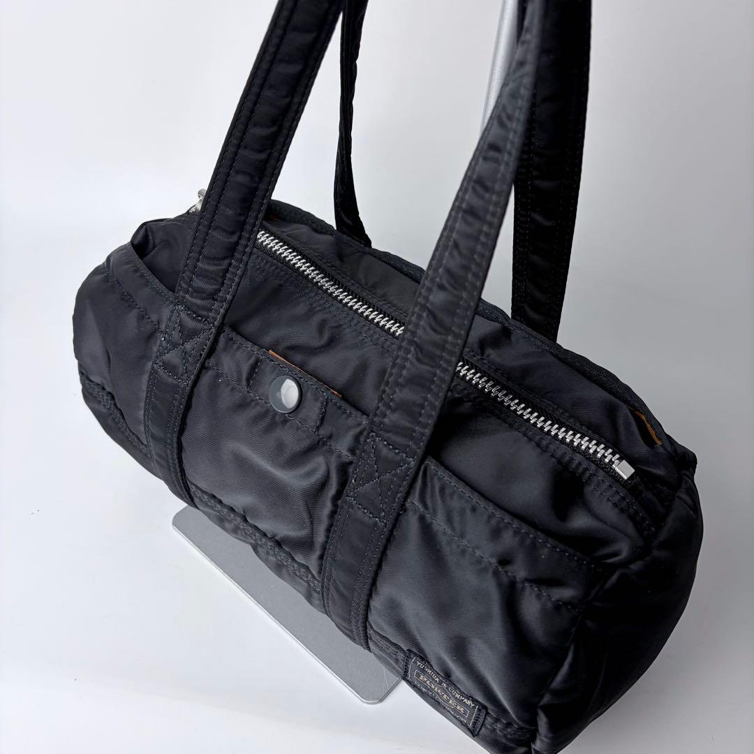 【の】PORTERポーター TANKER タンカー ミニボストンS日本製黒