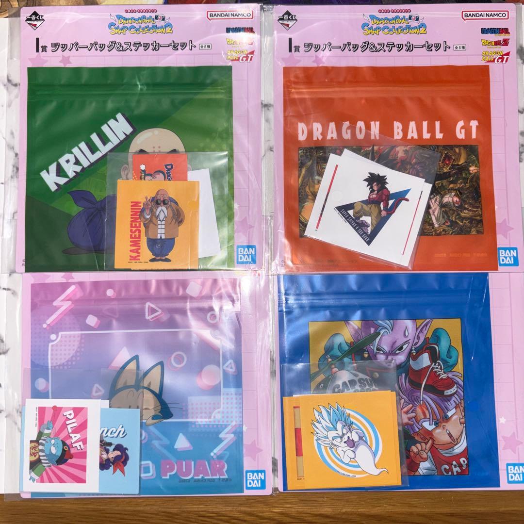 一番くじ　ドラゴンボール SNAP FIGURE 孫悟飯＆ビーデル＋おまけ付き