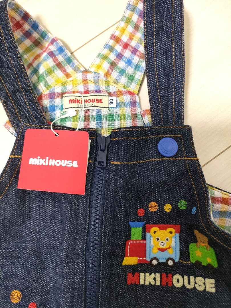 ミキハウスオーバーオール90