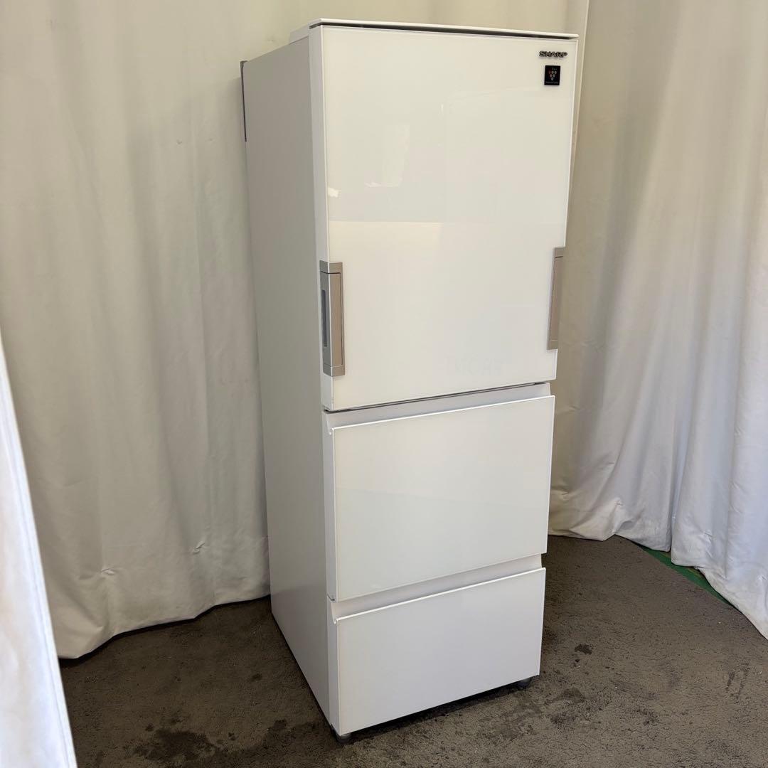 31　冷蔵庫　SHARP　大型　300-400ℓ　両開き　安い　設置無料　綺麗