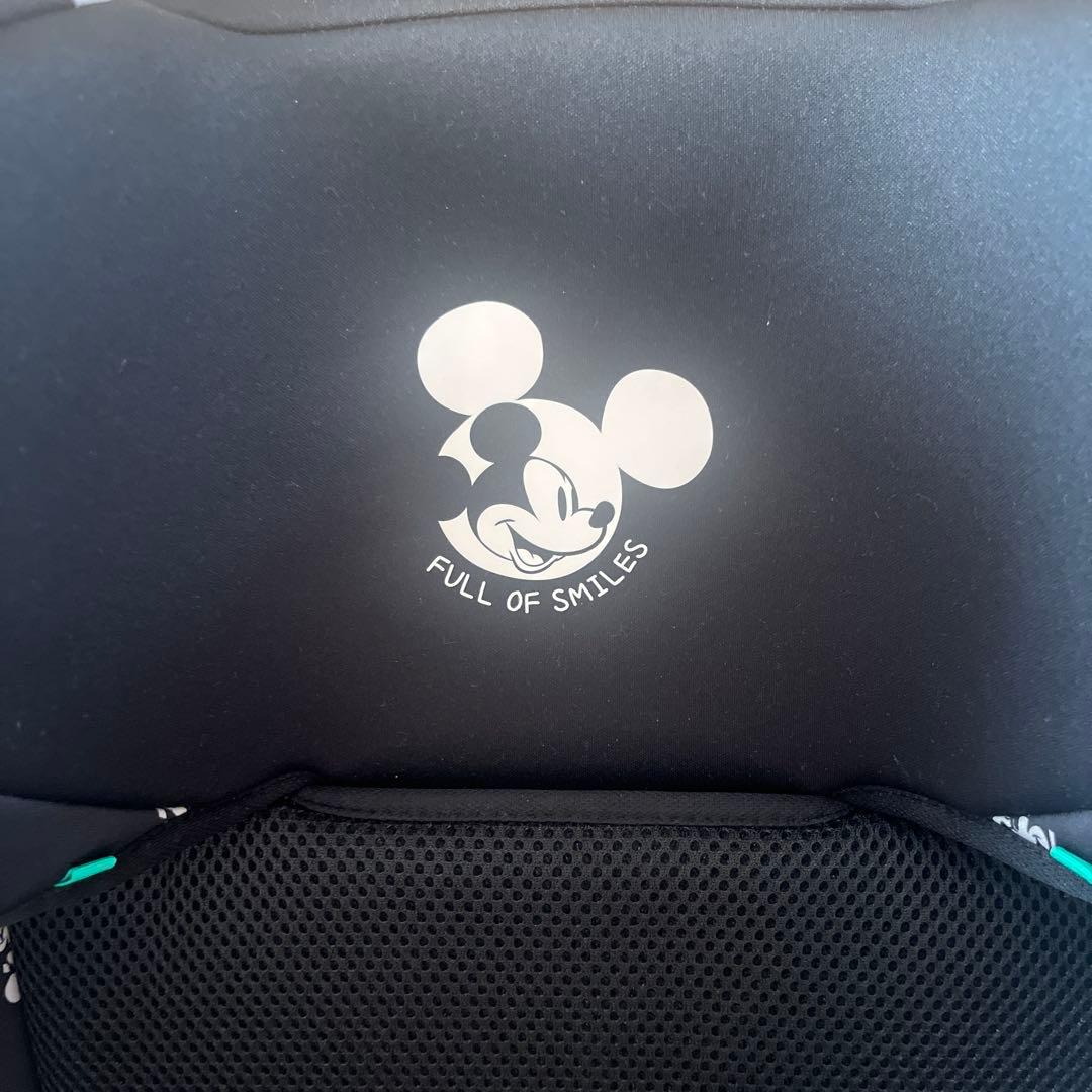 ミッキーマウス ジュニアシート 背もたれ付き