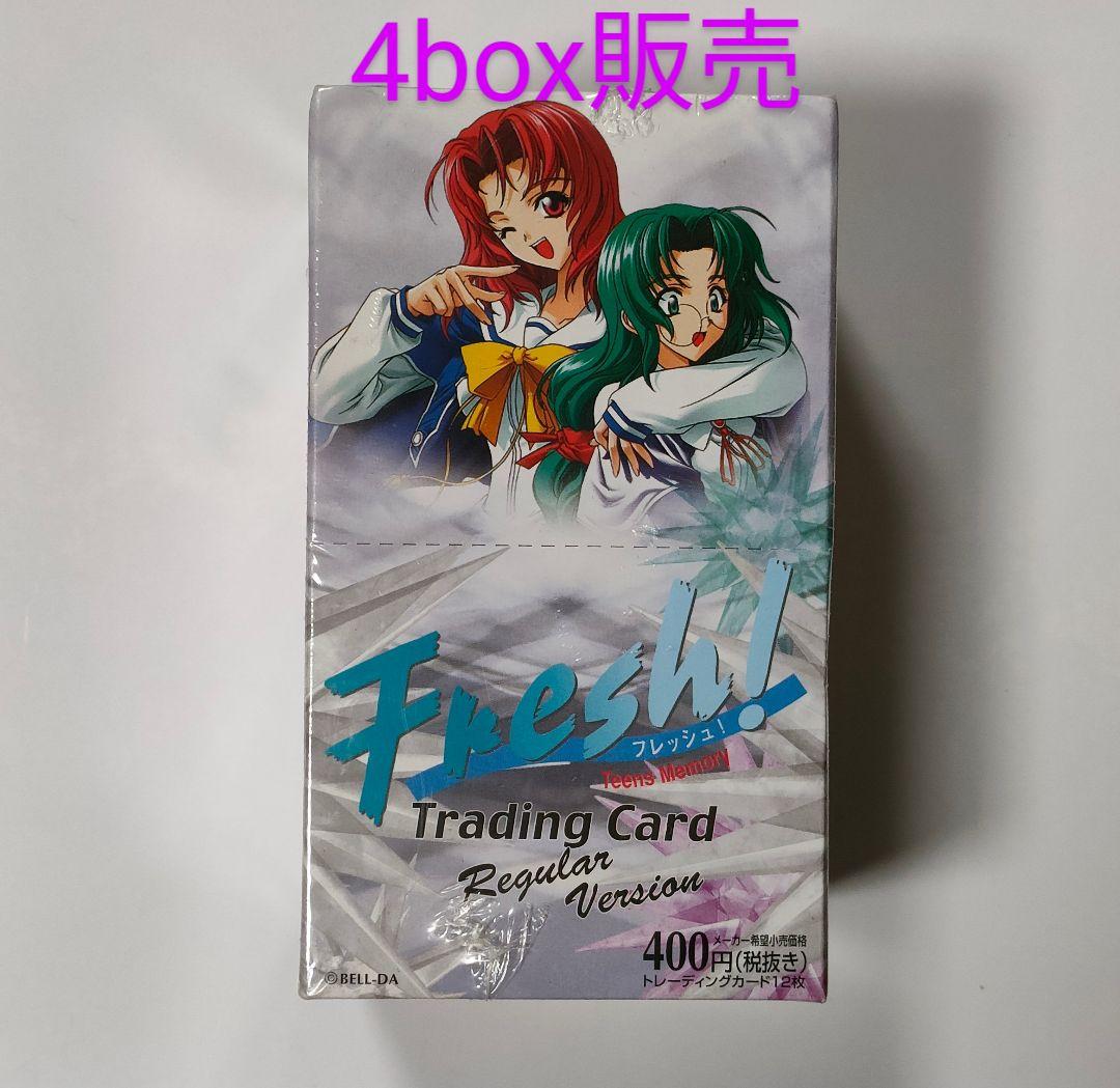 未開封4box　フレッシュ!ティーンズ メモリー　トレーディングカードゲーム