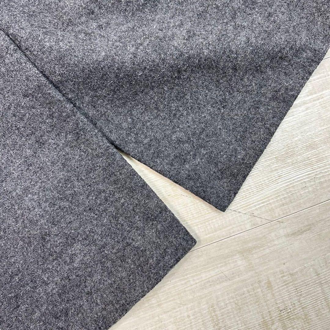 良品 DRIES VAN NOTEN チェスター ウール コート グレー 40