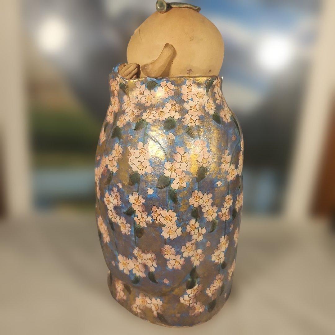 H*i様 かやごもり窯？　童子　大型作品　高さ約39cm