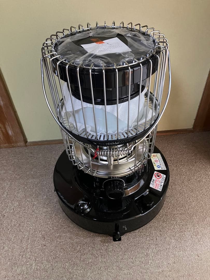 石油ストーブ TOYOTOMI トヨトミ KR-47A ブラック 2024年製